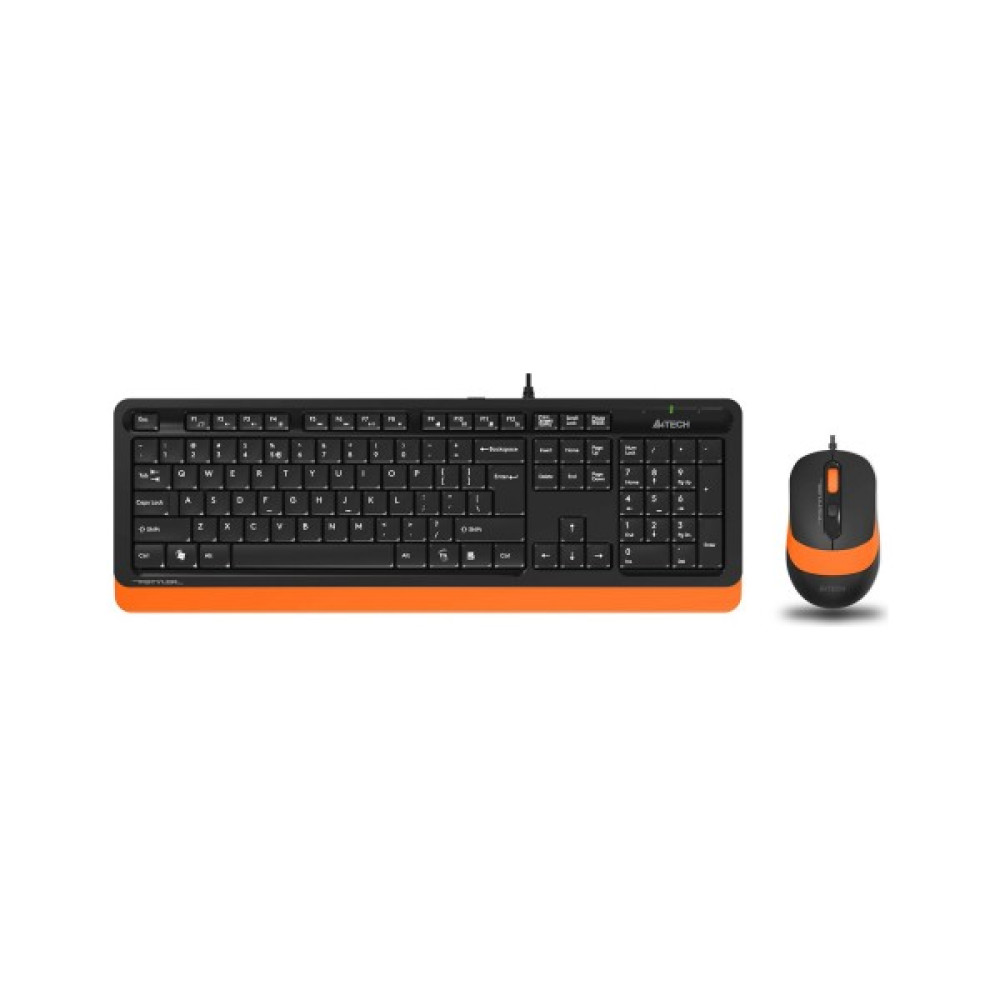 A4Tech A4 Tech F1010 Turuncu Fstyler USB Kablolu Türkçe M.medya Klavye Mouse Set Klavye - Mouse Fiyatı