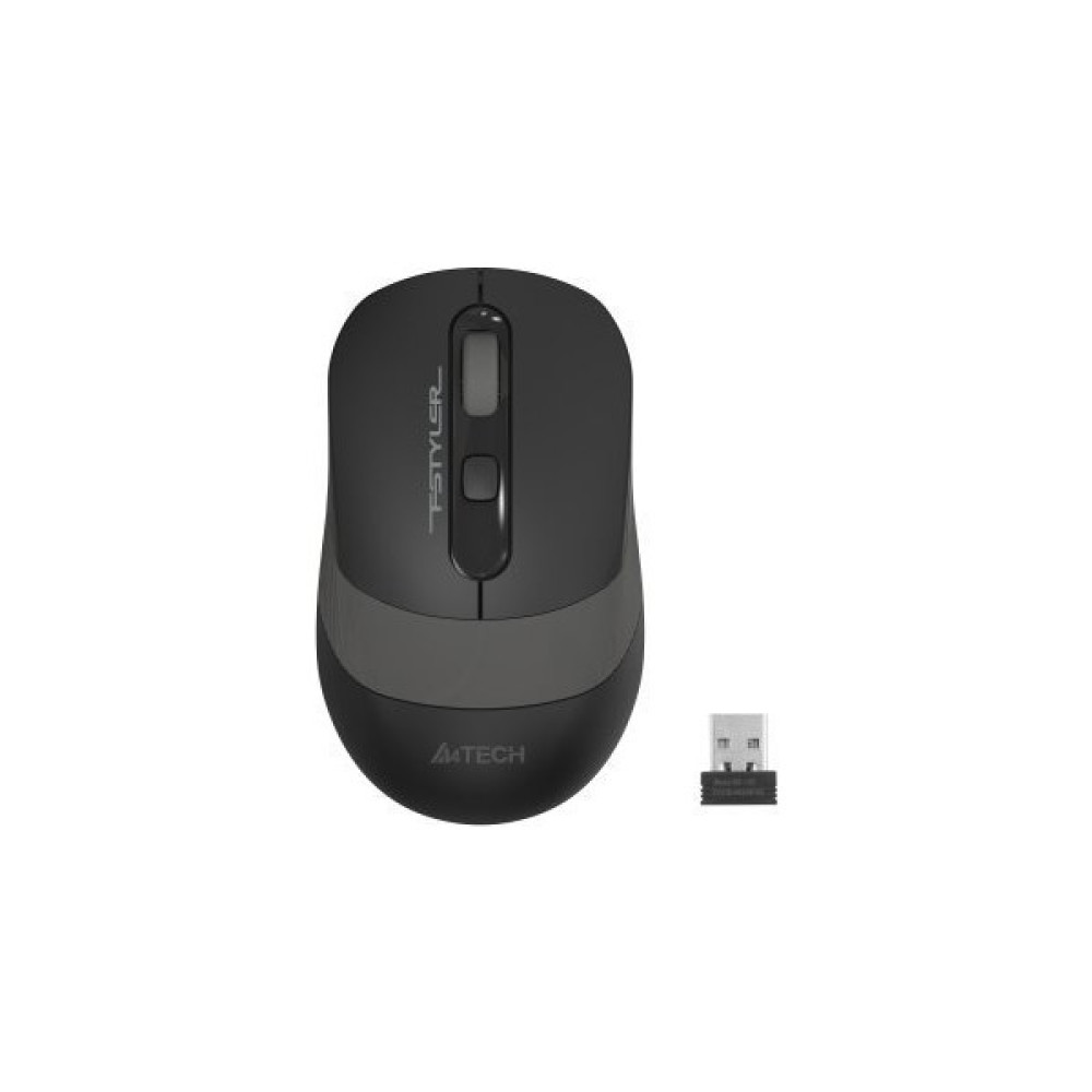 A4Tech A4 Tech FG10 (Grey) Fstyler 2,4ghz Kablosuz Optik Mouse, 10-15METRE, 4 Buton, Nano Alıcı - Siyah Klavye - Mouse Fiyatı