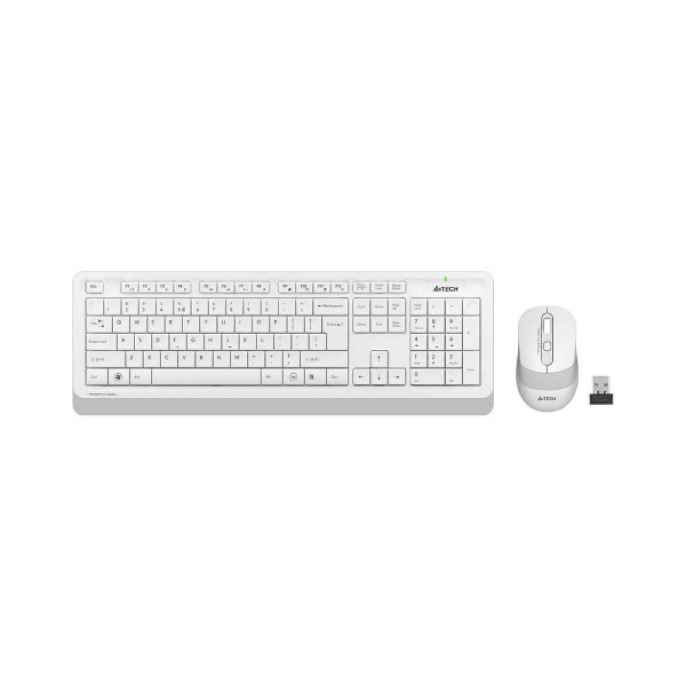 A4Tech A4 Tech FG1010 Beyaz Fstyler Türkçe Q 2.4GHz Kablosuz Klavye Mouse Set Klavye - Mouse Fiyatı