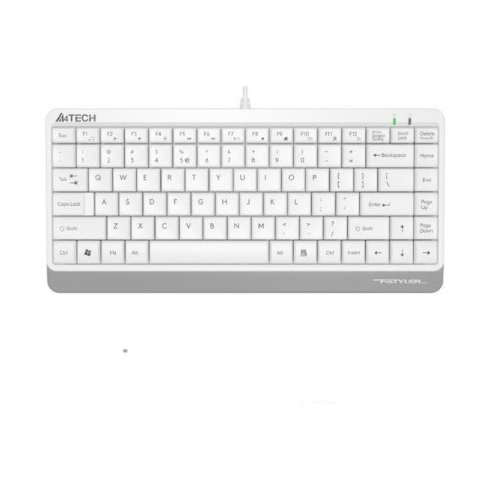 A4Tech A4 Tech FK11 Q USB Kablolu Mini Klavye Beyaz Renk Oyuncu Klavyesi Fiyatı