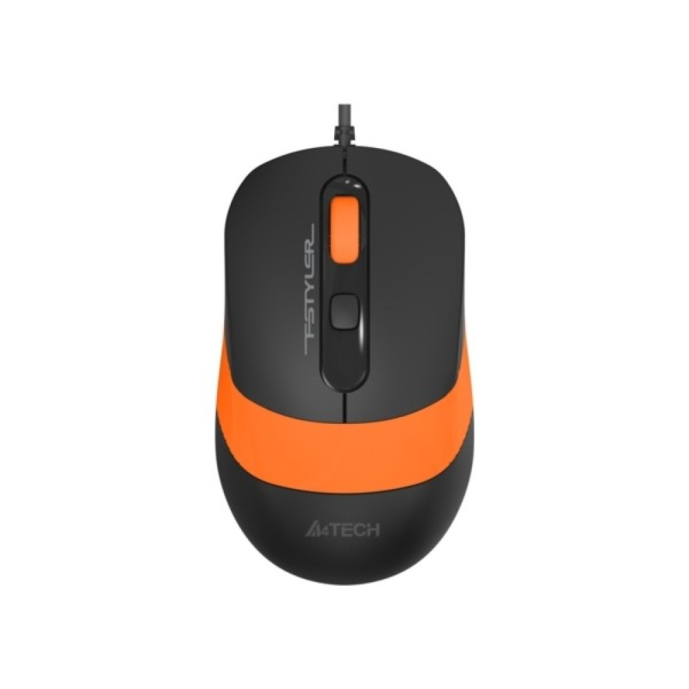 A4Tech FM10 USB 1600DPI Siyah - Turuncu Mouse Klavye - Mouse Fiyatı