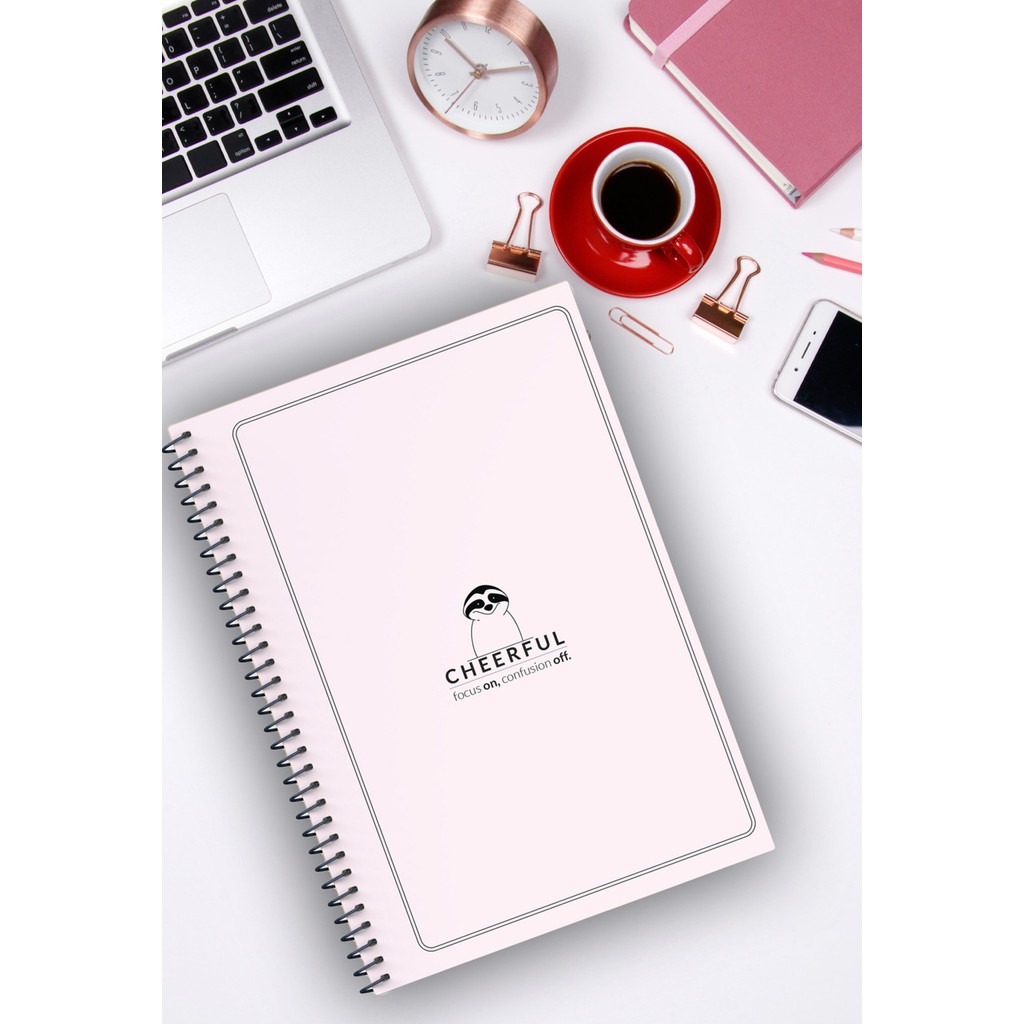 A5 Spiralli Kareli 96 Sayfa Kalın Karton Kapak Okul Defteri Pastel Seri Cheerful Defter & Kağıt Ürünleri Fiyatı