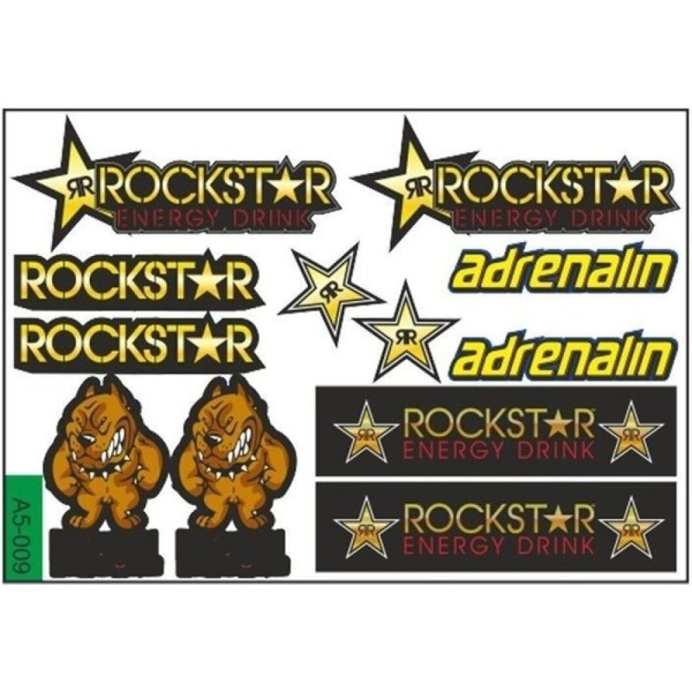 A5 Sticker 018 Tek Paket Çoklu Sticker Motorsiklet Kaskları Fiyatı