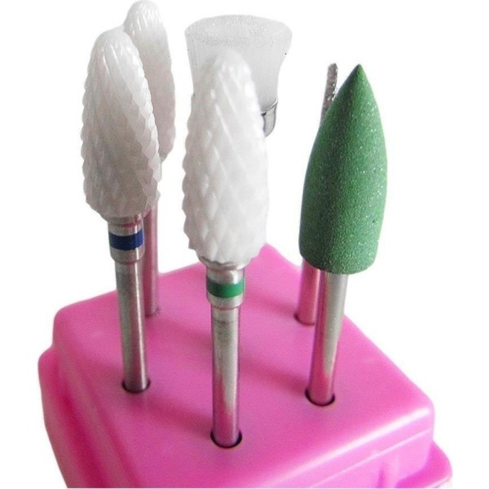 Aba Nails Seramik Freze Uç Törpü Makinesi Ucu 7li Set Manikür / Pedikür Malzemeleri ve Setleri Fiyatı