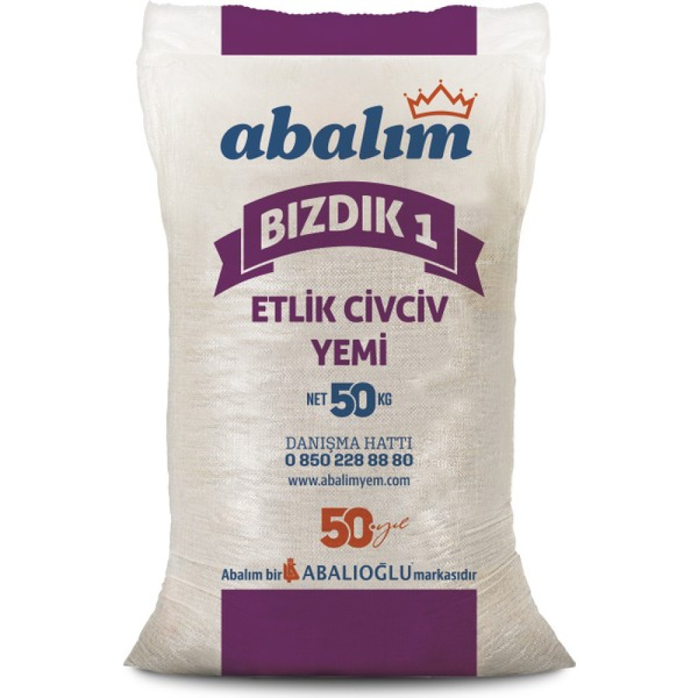 Abalım Bızdık 1 Etlik Civciv Yemi 25 Kg Oto Boyaları Fiyatı