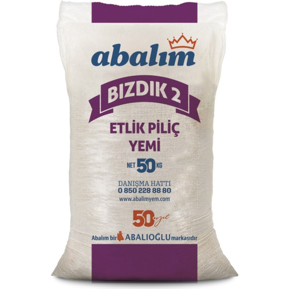 Abalım Bızdık 2 Etlik Piliç Yemi 25 Kg Oto Boyaları Fiyatı