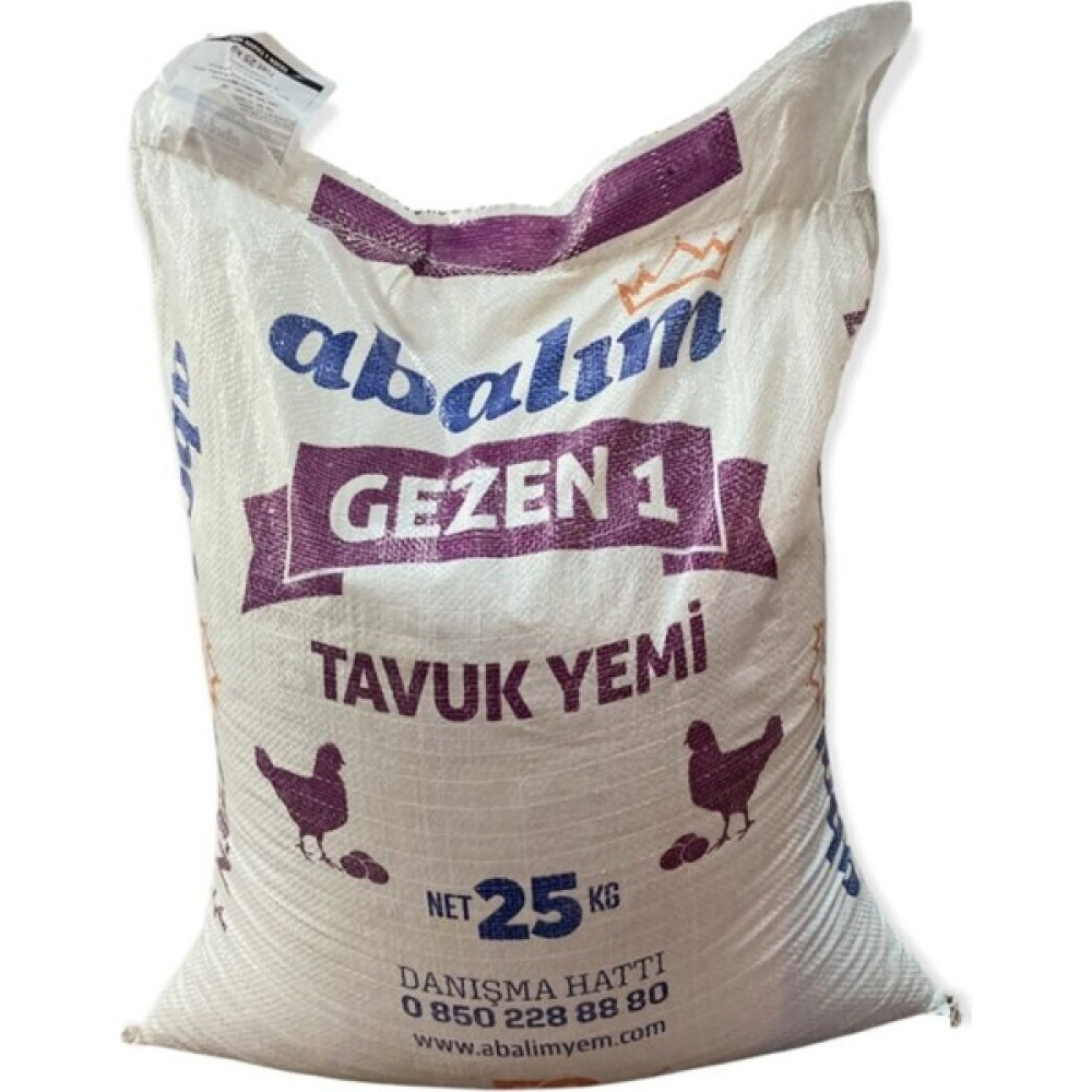 Abalım Gezen Tavuk Yemi - 25 kg - 1 Adet Oto Boyaları Fiyatı