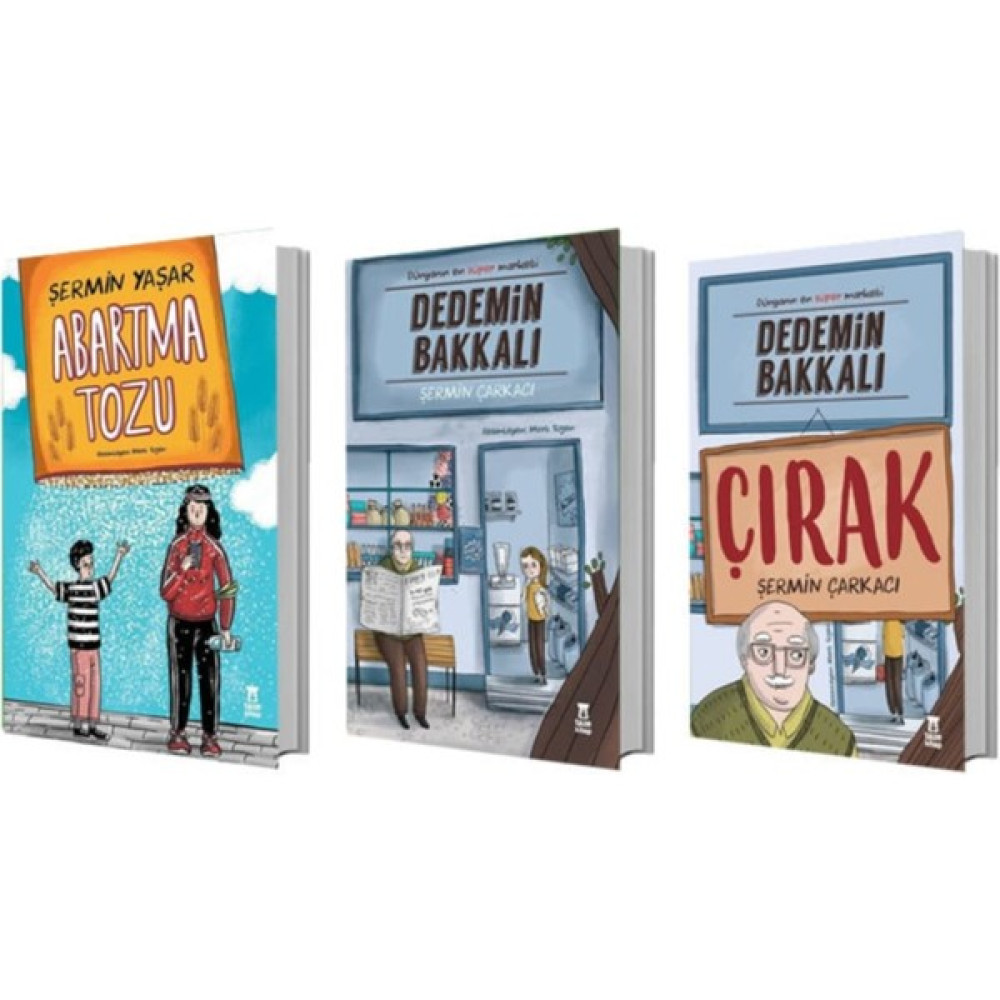 Abartma Tozu Dedemin Bakkalı ve Çırak 3 Kitap Set - Şermin Yaşar Edebiyat Fiyatı