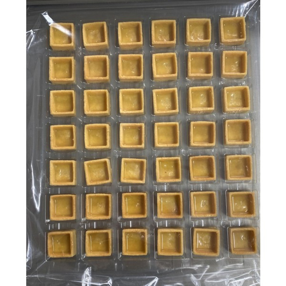 Abbafood Chef's Atelier Vanilyalı Mini Kare Tereyağlı Artizan Tartolet(Tart TABANI)33X33X16 42 Adet Diğer Fiyatı