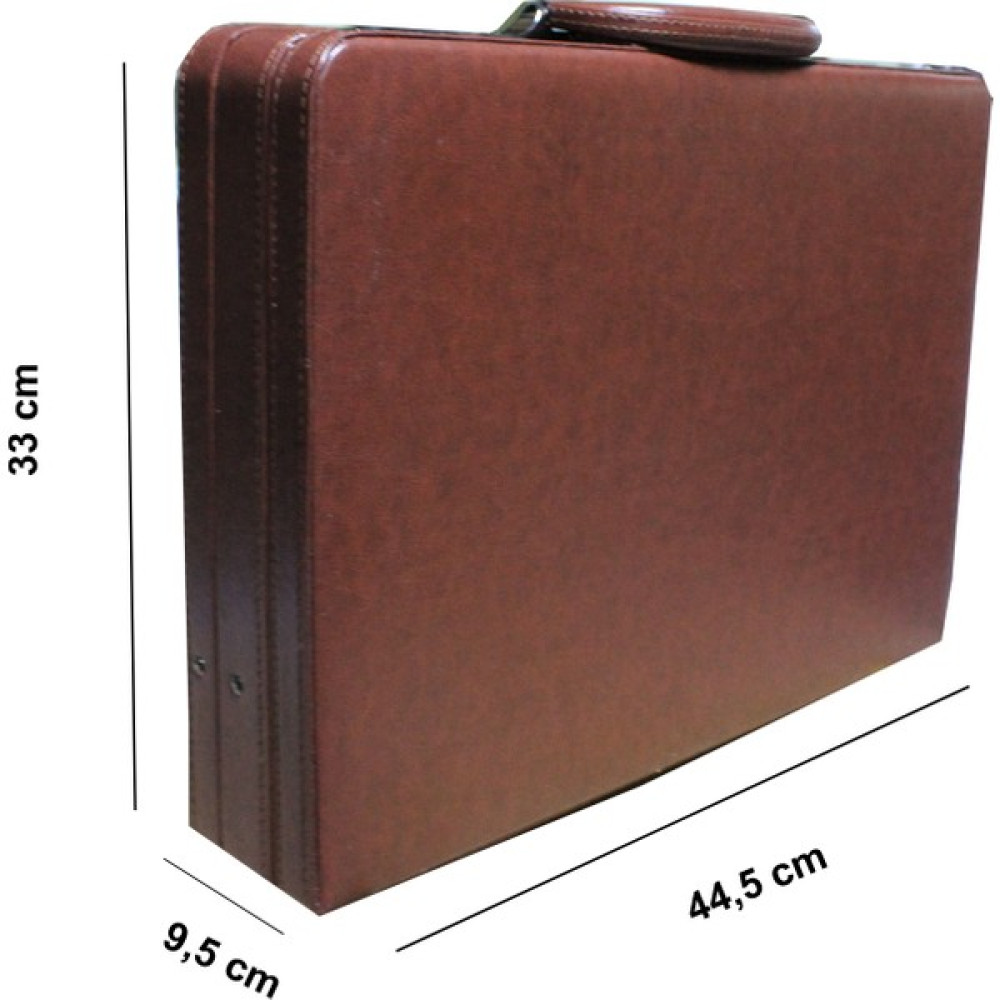 AbbasShop Şifreli Körüklü Lüx Evrak Bond Çantası Deri Kahverengi 33X10X44 Erkek Evrak Çantası Fiyatı