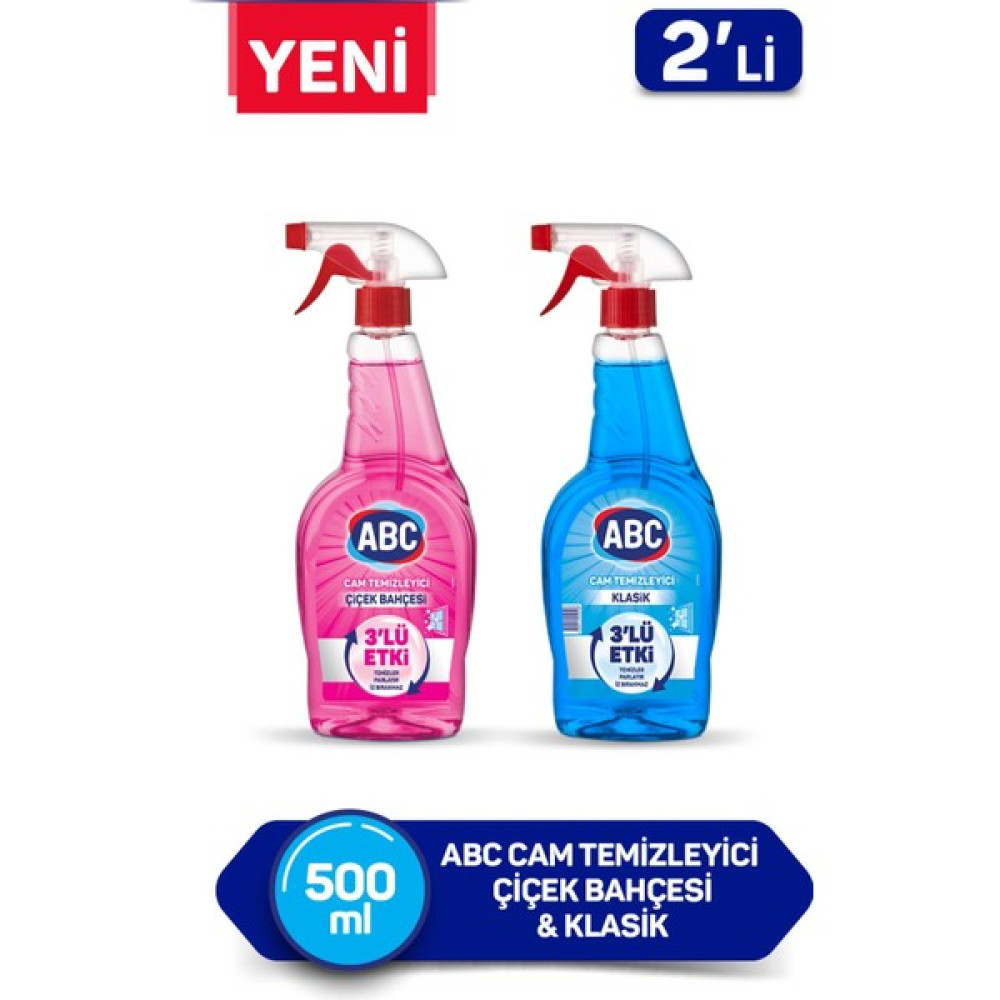 Abc Cam Temizleyici Çiçek Bahçesi + Klasik 500 ml Oto Boyaları Fiyatı