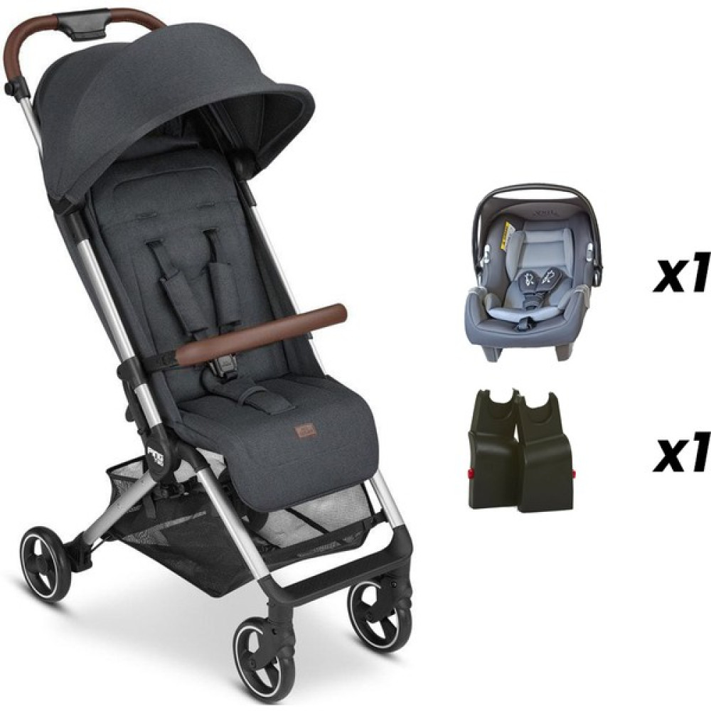 ABC Design Ping Storm - Kabin Boy Bebek Arabası Travel Set (Jixy Antrasit Ana Kucağı ile) Bebek Arabası-Puset Aksesuarları Fiyatı