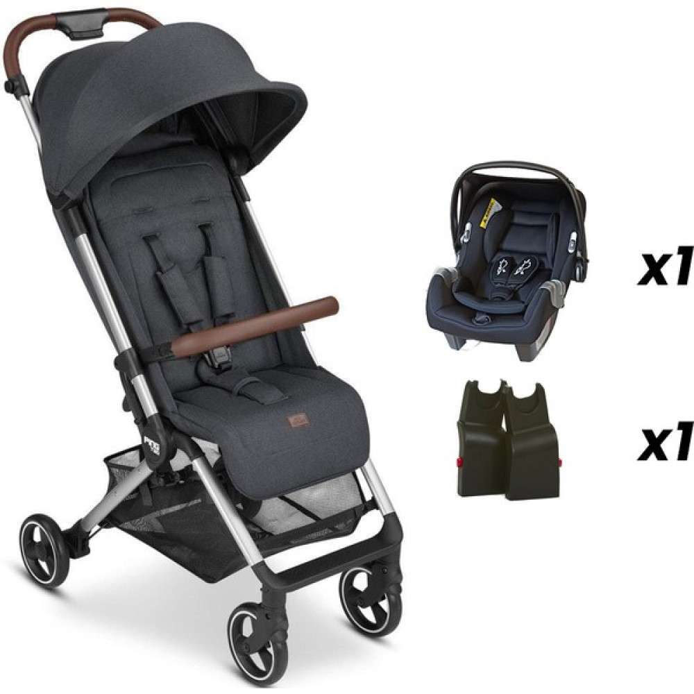ABC Design Ping Storm - Kabin Boy Bebek Arabası Travel Set (Jixy Siyah Ana Kucağı ile) - Antrasit Bebek Arabası-Puset Aksesuarları Fiyatı