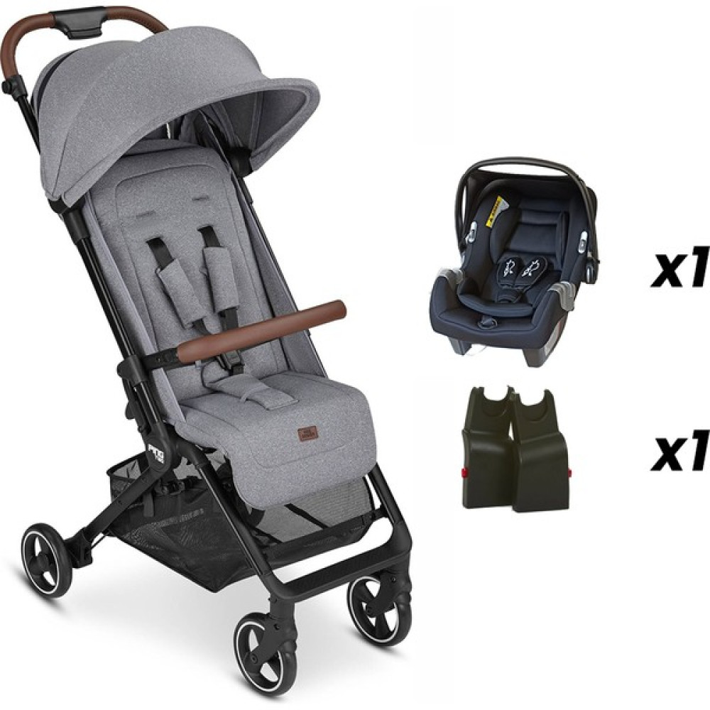 ABC Design Ping Tin - Kabin Boy Bebek Arabası Travel Set (Jixy Siyah Ana Kucağı ile) - Stone Grey Bebek Arabası-Puset Aksesuarları Fiyatı