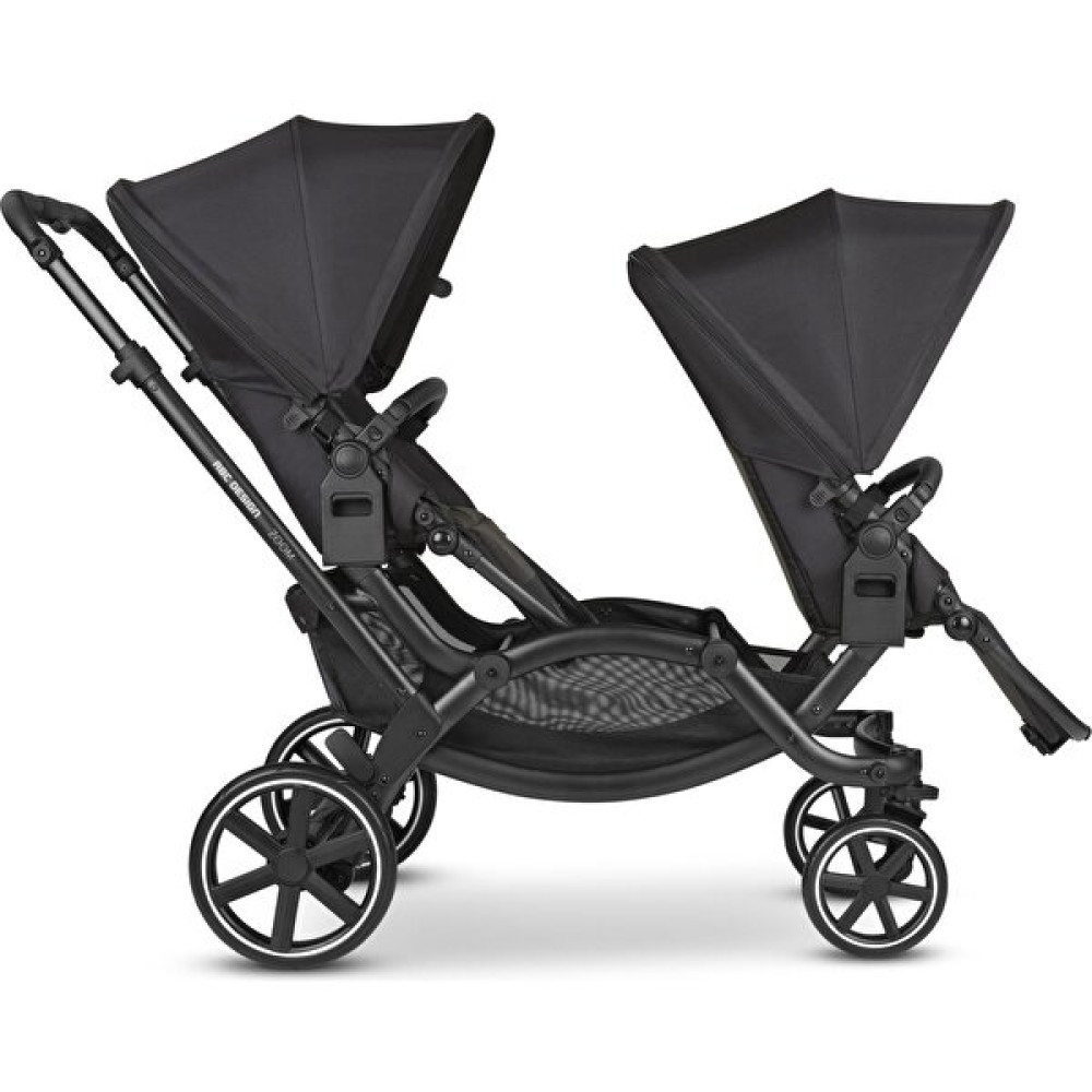 ABC Design Zoom Ikiz Bebek Arabası - Ink - Siyah Bebek Arabası-Puset Aksesuarları Fiyatı