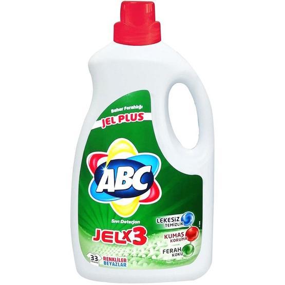 ABC Jel Bahar Ferahlığı 33 Yıkama Sıvı Çamaşır Deterjanı Çamaşır Deterjanı Fiyatı