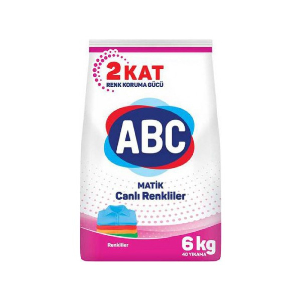 Abc Matik 6 kg Color Çamaşır Deterjanı Fiyatı