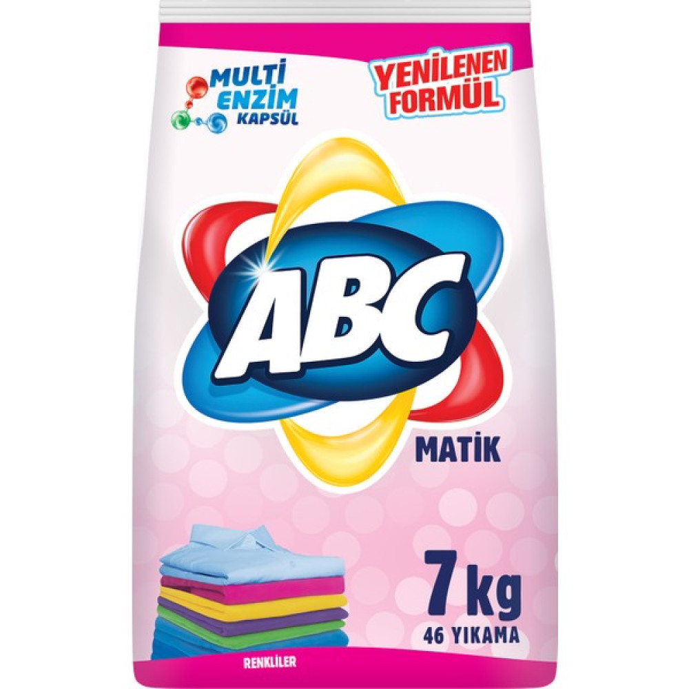 ABC Matik Color Toz Deterjan 7 Kg Çamaşır Deterjanı Fiyatı
