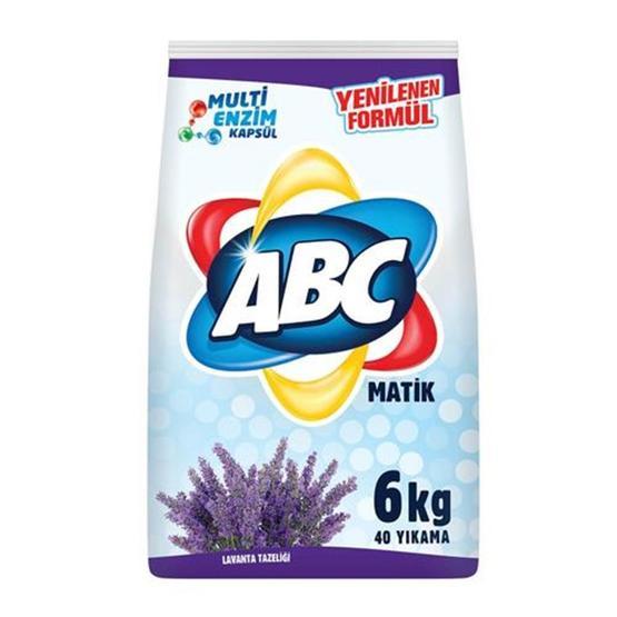 ABC Matik Lavanta 6 kg Çamaşır Deterjanı Çamaşır Deterjanı Fiyatı