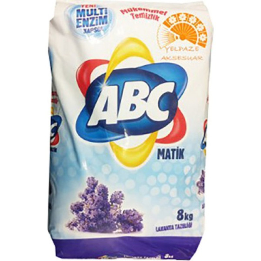 Abc Matik Lavanta Tazeliği Toz Çamaşir Deterjani 8 kg Çamaşır Deterjanı Fiyatı