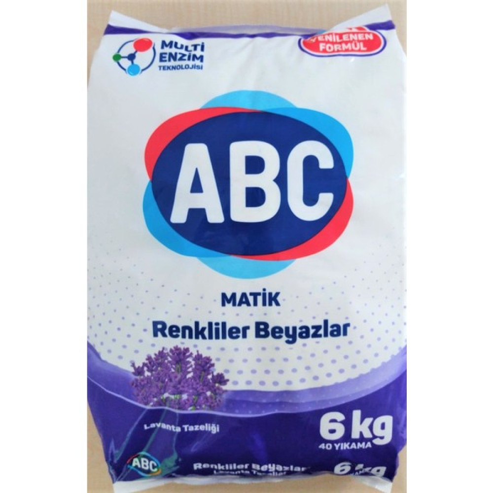 Abc Matik Renkliler Beyazlar Toz Deterjan 6 kg Çamaşır Deterjanı Fiyatı
