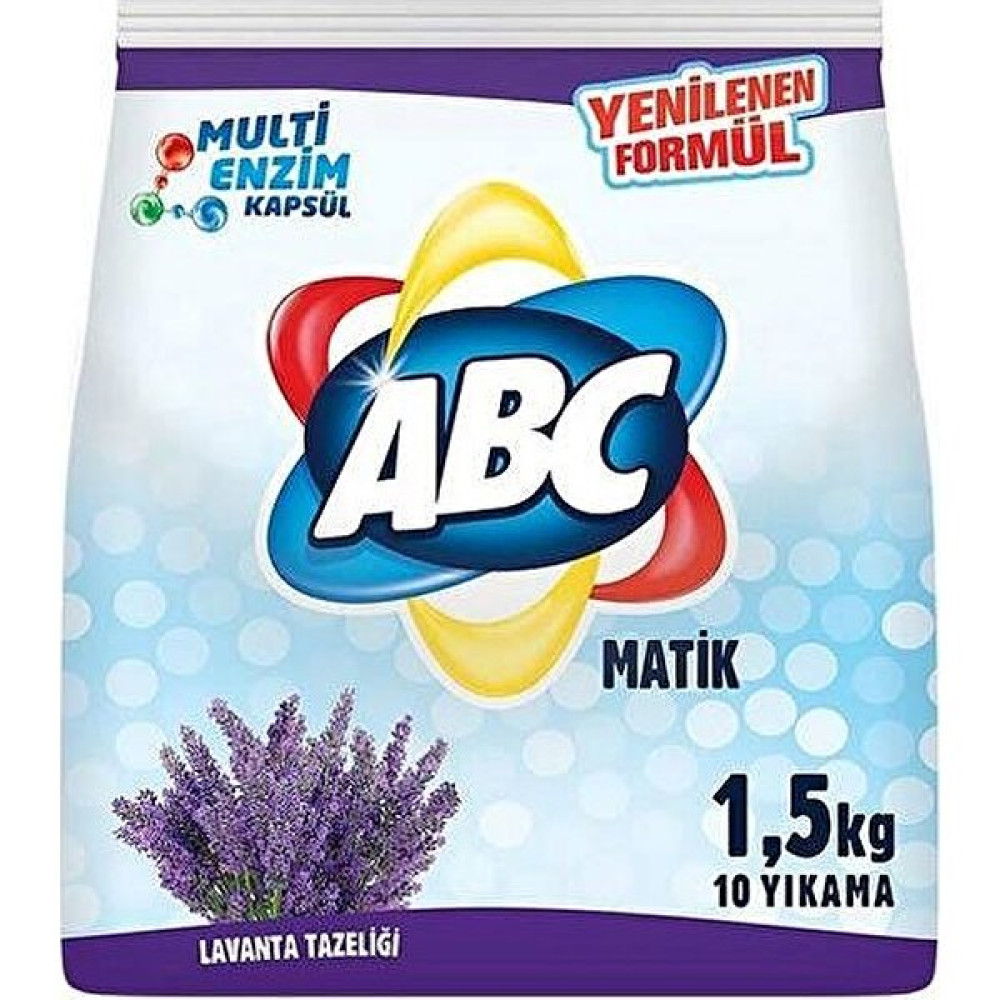 Abc Matik Renkliler Toz Deterjan 1,5 kg Çamaşır Deterjanı Fiyatı
