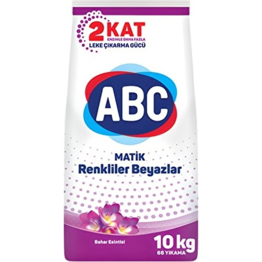 Abc Matik Toz Çamaşır Deterjanı 10 kg Bahar Esintisi/renkliler Beyazlar Çamaşır Deterjanı Fiyatı