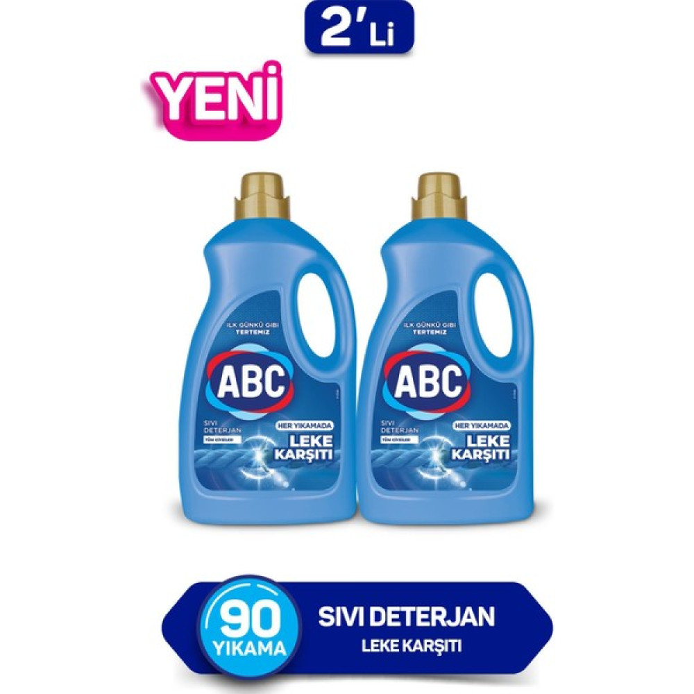 Abc Sıvı Çamaşır Deterjan Leke Karşıtı 2li Çamaşır Deterjanı Fiyatı