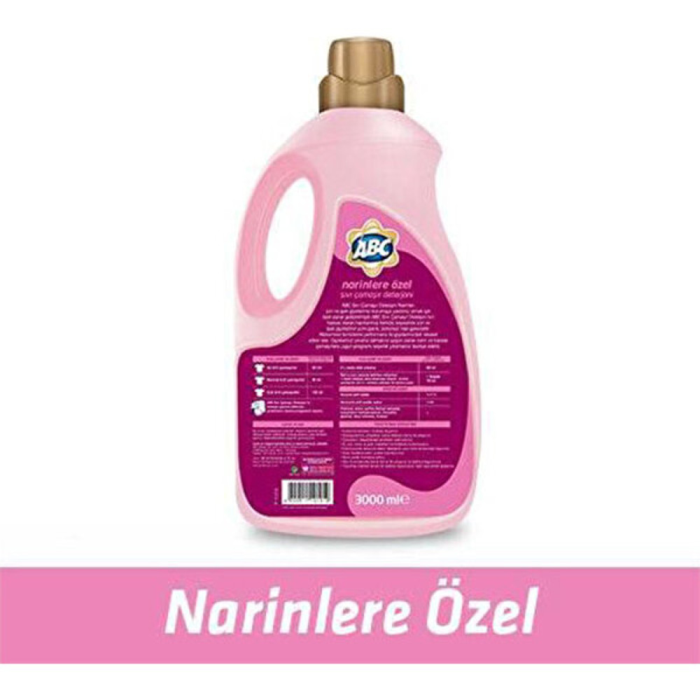 ABC Sıvı Çamaşır Deterjanı Narinler 3 lt Çamaşır Deterjanı Fiyatı