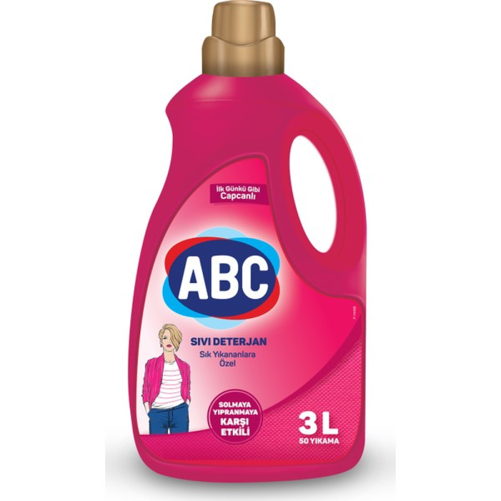 Abc Sıvı Çamaşır Deterjanı Sık Yıkananlar 3 L - 3 lt Çamaşır Deterjanı Fiyatı