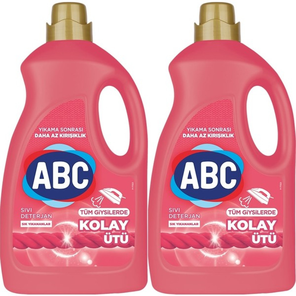 Abc Sıvı Deterjan Kolay Ütü 2'li Set 2.7 Lt Çamaşır Deterjanı Fiyatı