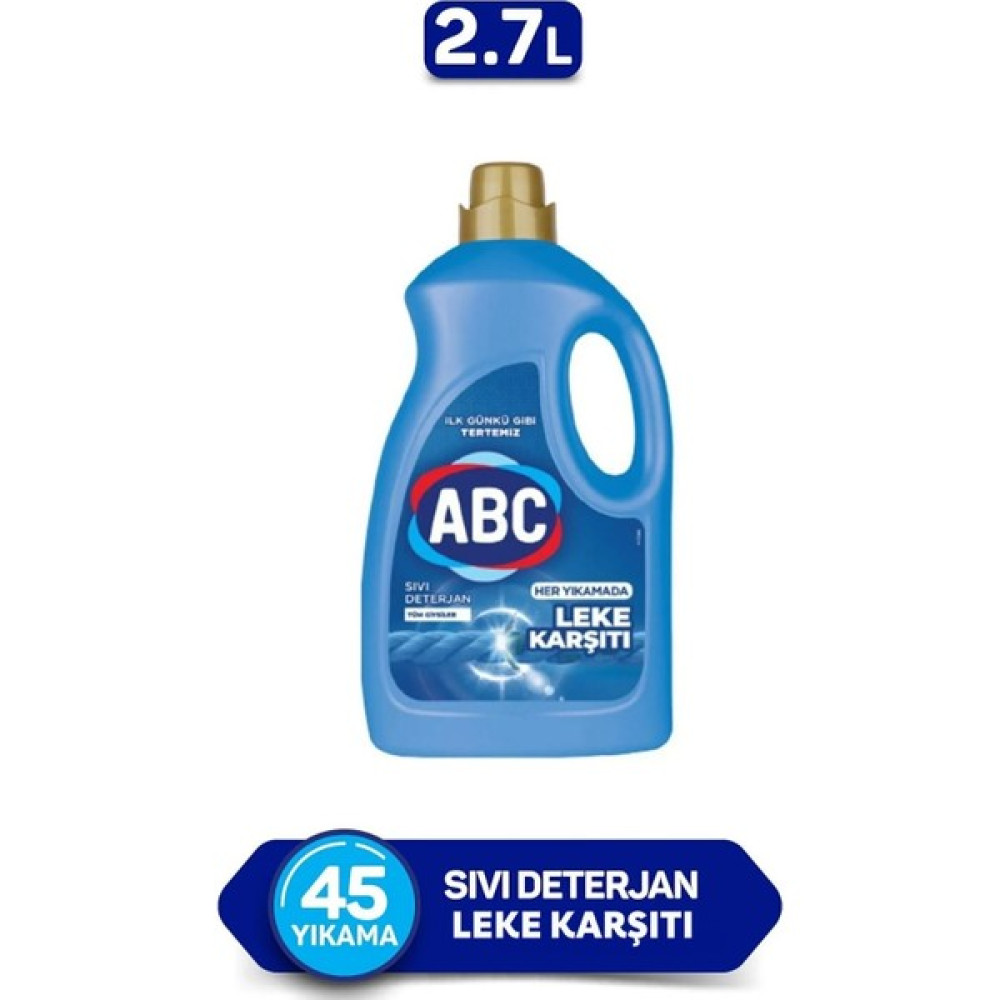 Abc Sıvı Deterjan Leke Karsıtı 2,7 L Çamaşır Deterjanı Fiyatı