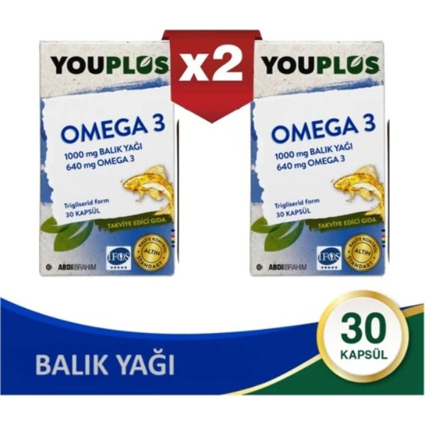 ABDİ İBRAHİM Youplus Omega 3 - Aromasız Diğer Fiyatı