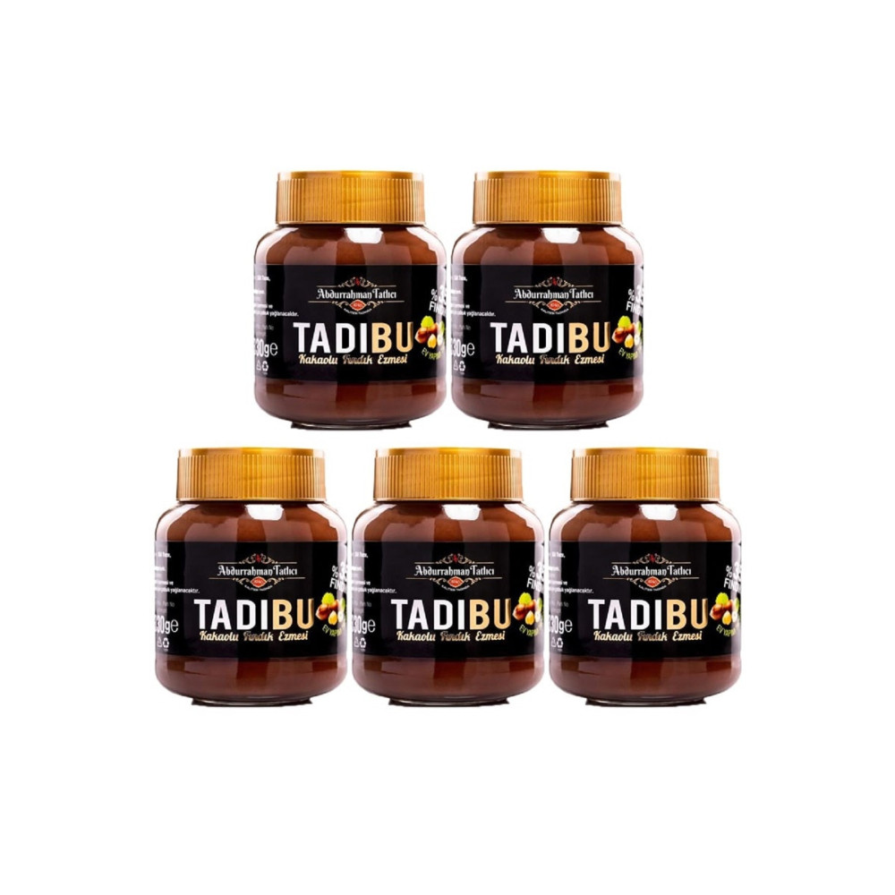 Abdurrahman Tatlıcı Tadıbu Kakaolu Fındık Ezmesi 5 X 330 Gr Sürülebilir Fiyatı