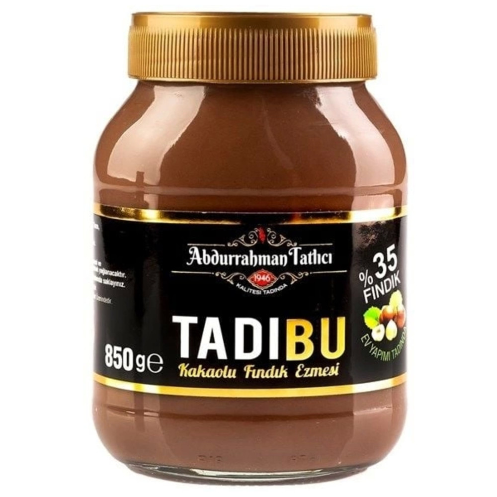 Abdurrahman Tatlıcı Tadıbu Kakaolu Fındık Ezmesi 850gr Sürülebilir Fiyatı