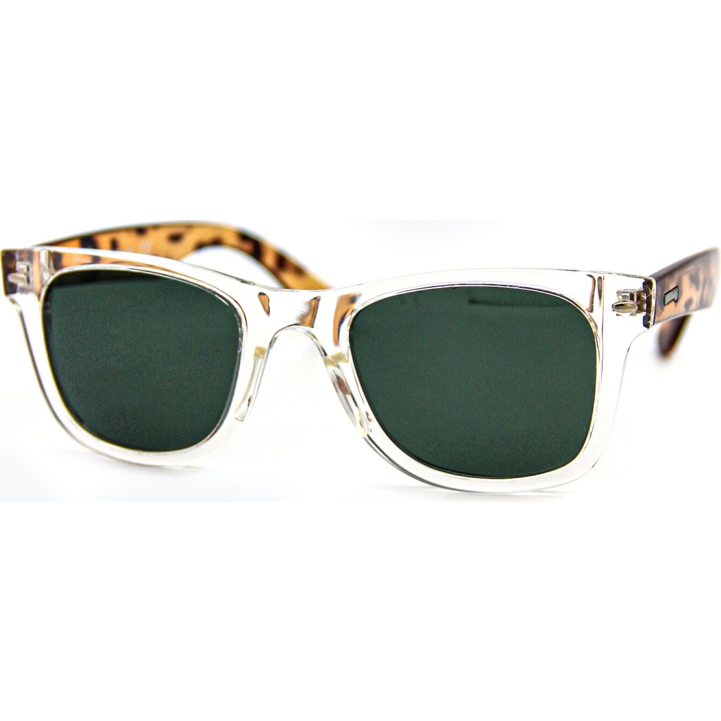 Abelia Karga Wayfarer Polarize Hafif Unisex Güneş Gözlüğü - Şeffaf Leopar Güneş Gözlükleri Fiyatı