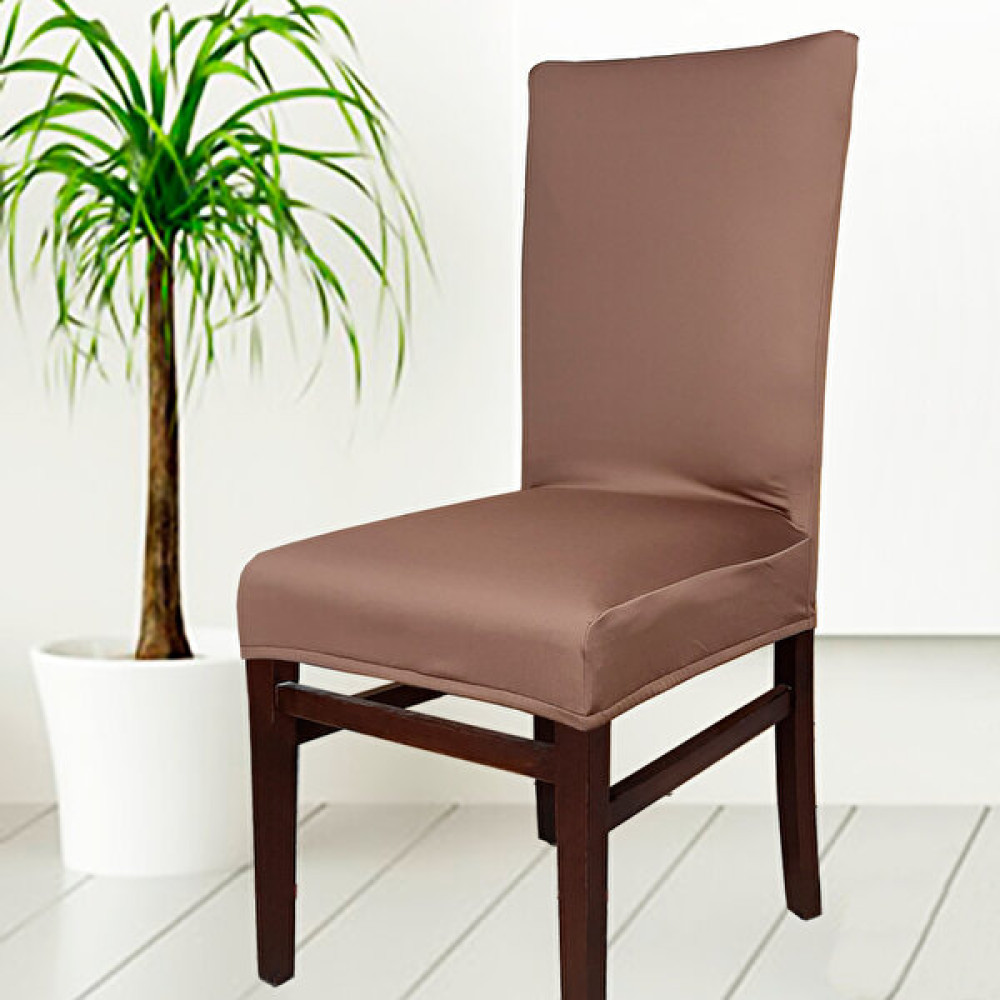 Abeltrade Mikro Likralı Kalın Kumaş Kahve Renk Sandalye Kılıfı - Kahverengi - 130 x 170 cm Koltuk & Kanepe Örtüsü Fiyatı