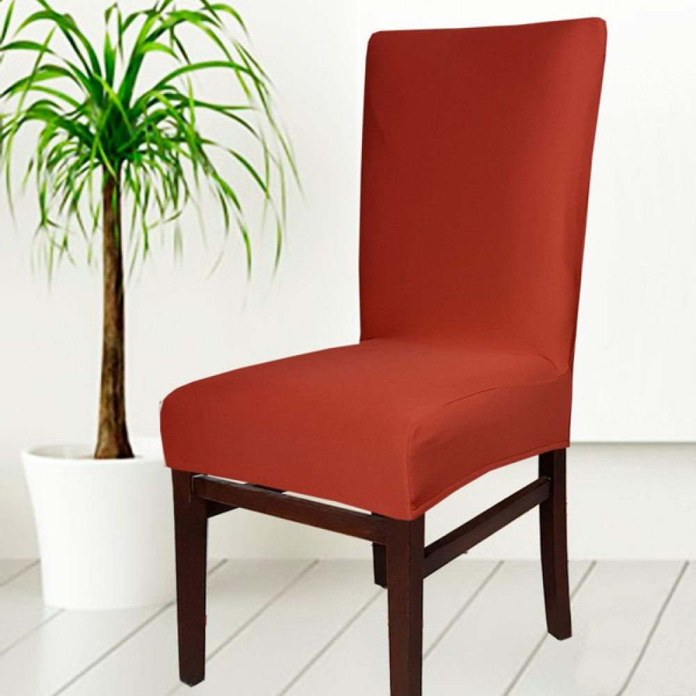 Abeltrade Mikro Likralı Kalın Kumaş Kiremit Renk Sandalye Kılıfı - 130 x 170 cm Koltuk & Kanepe Örtüsü Fiyatı