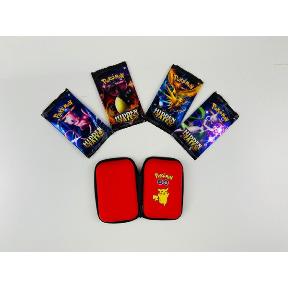 Abetto Pokemon Hıdden Fates Seri ve Pokemon Kart Koruma Çantası (4 Paket Bir Arada) Oyun Takımları Fiyatı