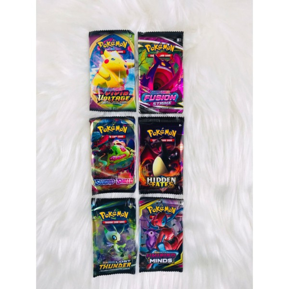 Abetto Pokemon Oyun Kartı Karma Set ( 6 Paket ) Oyun Takımları Fiyatı