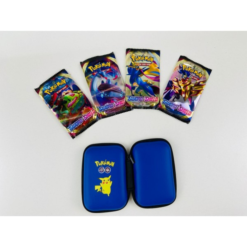 Abetto Pokemon Sword & Shield Blister Pack ve Pokemon Kart Koruma Çantası (4 Paket Bir Arada) Oyun Takımları Fiyatı
