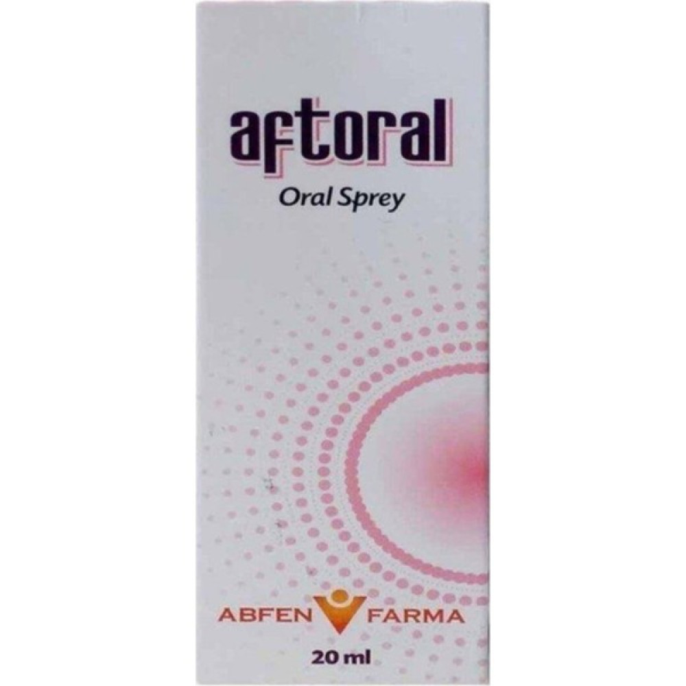 Abfen Farma Aftoral Sprey 20 ml Ağız Gargara ve Spreyi Fiyatı