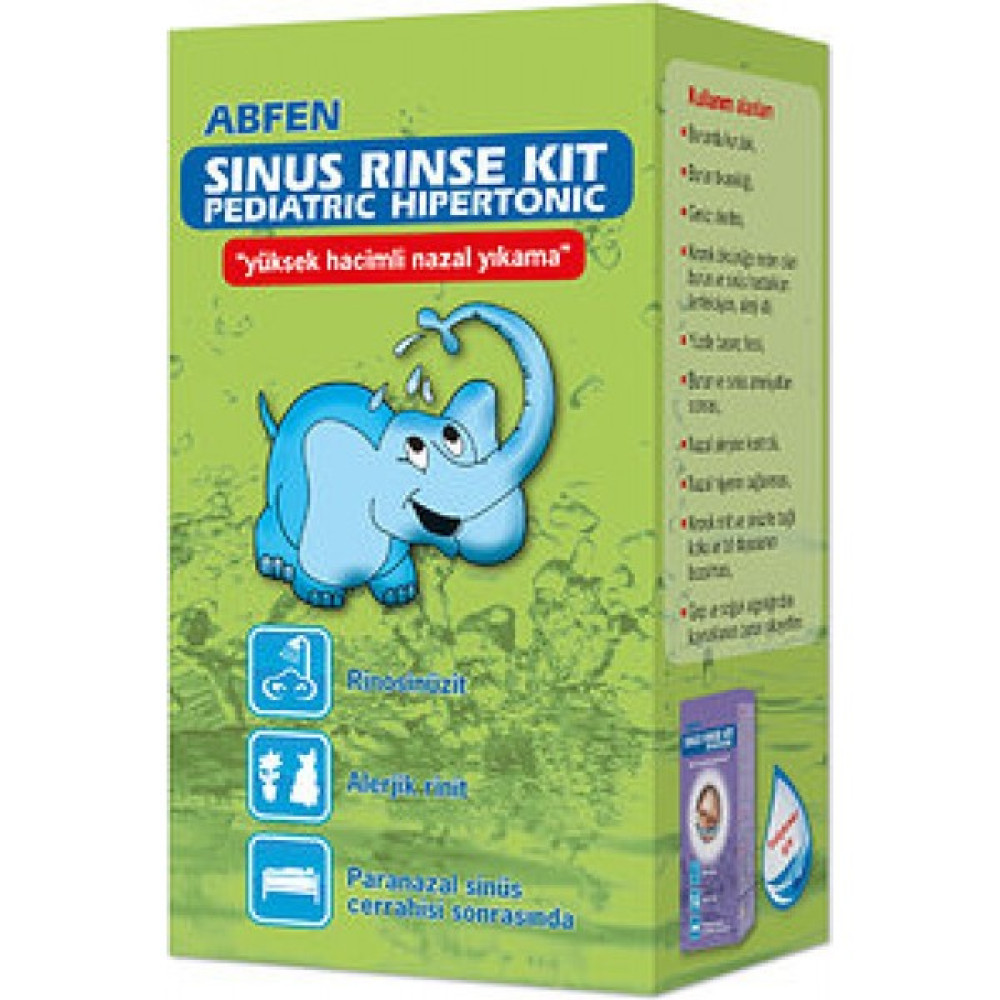 Abfen Farma Sinus Rinse Kit Pediatric Hipertonic Bebek Bakım Fiyatı