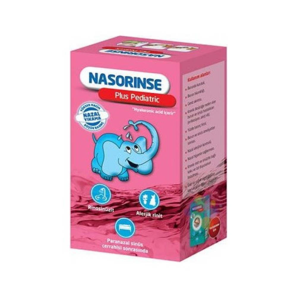 Abfen Nasorinse Plus Pediatric Nazal Yıkama Burun Temizleme Kiti Bebek Bakım Fiyatı