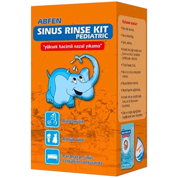 Abfen Sinus Rinse Kit Pediatric 25 Poşet Diğer Fiyatı