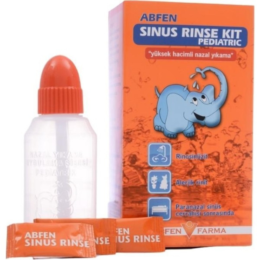 Abfen Sinus Rinse Kit Pediatric Yüksek Hacimli Nazal Yıkama Burun Aspiratörü Fiyatı