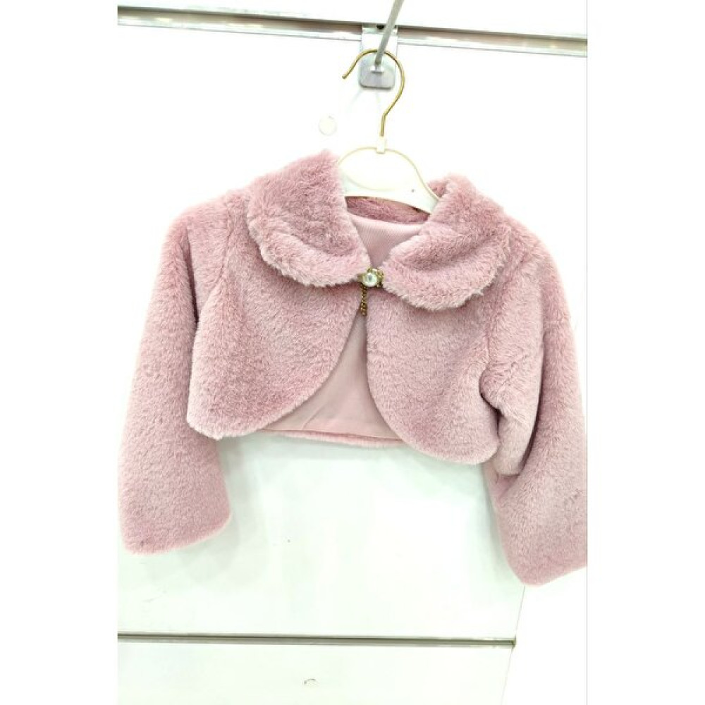 Abiye Kids Kız Çocuk Bolero Peluş Düz Pamuk Bolero 2/14YAŞ Bolero Fiyatı