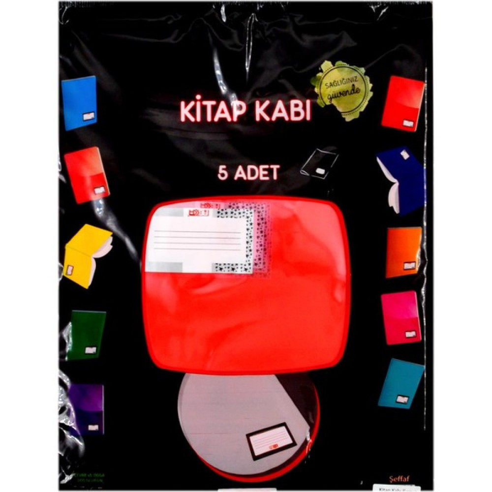 Abka 22.5X28 cm Hazır Kitap Kabı 5 Li Kırmızı Oto Boyaları Fiyatı