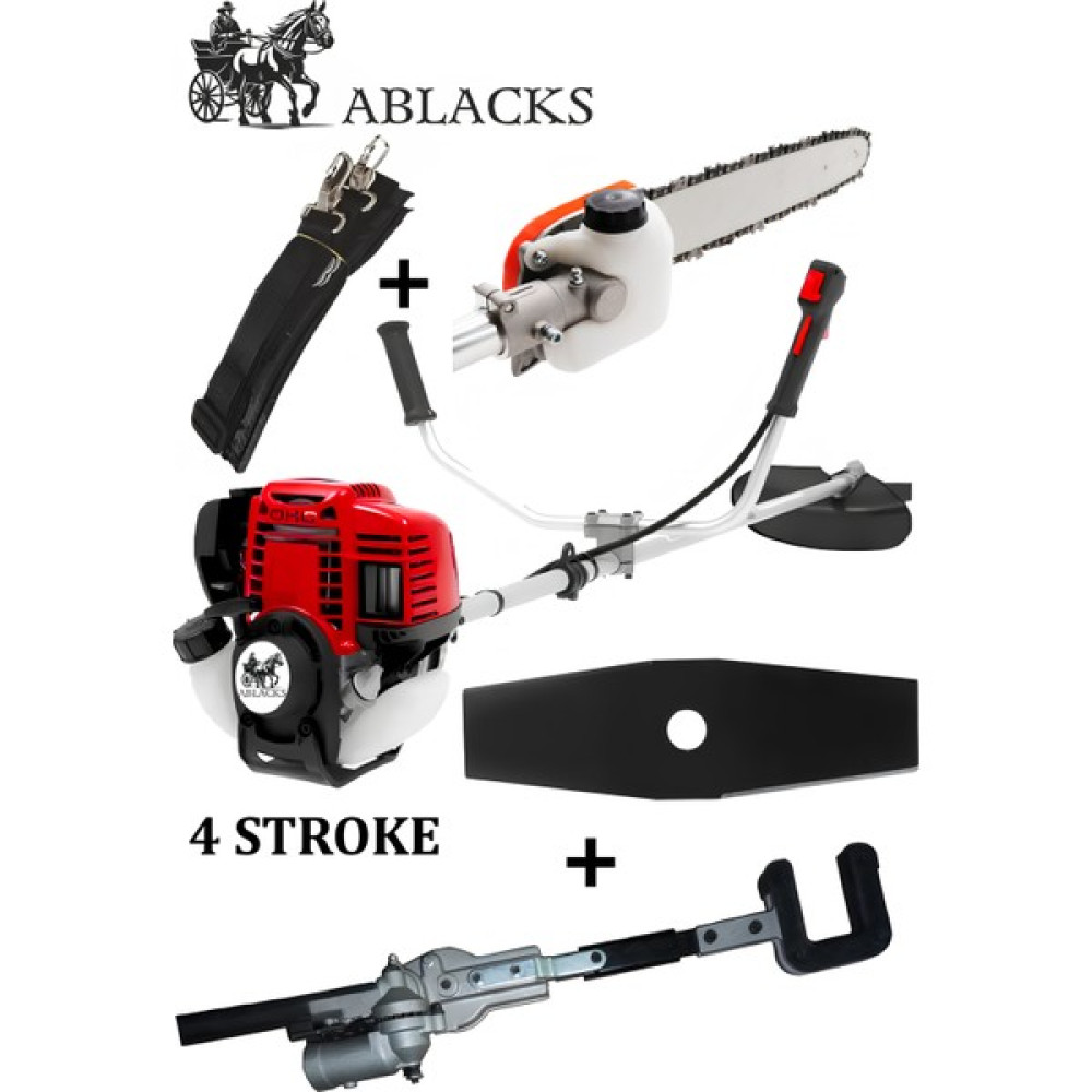 Ablacks 4 Zamanlı Profesyonel Yan Tırpan +Dal Budama + Ağaç Silkeleme Aparatı Bahçe Makinesi Fiyatı