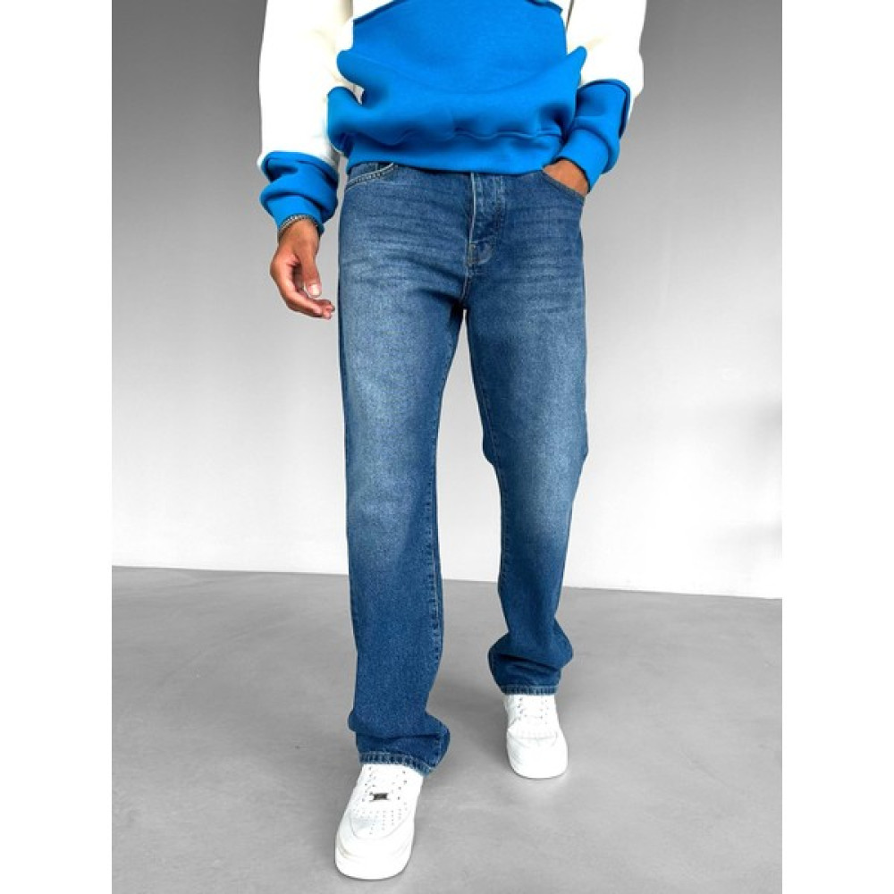 Abluka Online Baggy Fit Jean Mavi Erkek Jeans / Kot Pantolon Fiyatı